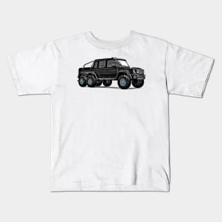 G63 6X6 Truck Cartoon Kids T-Shirt